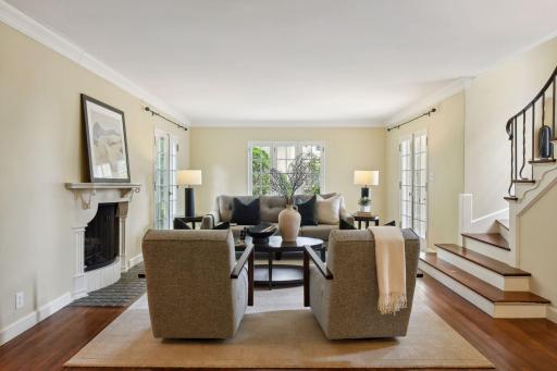 Light-filled with floor to ceiling windows!