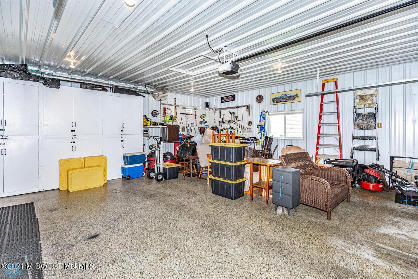 Inside Garage