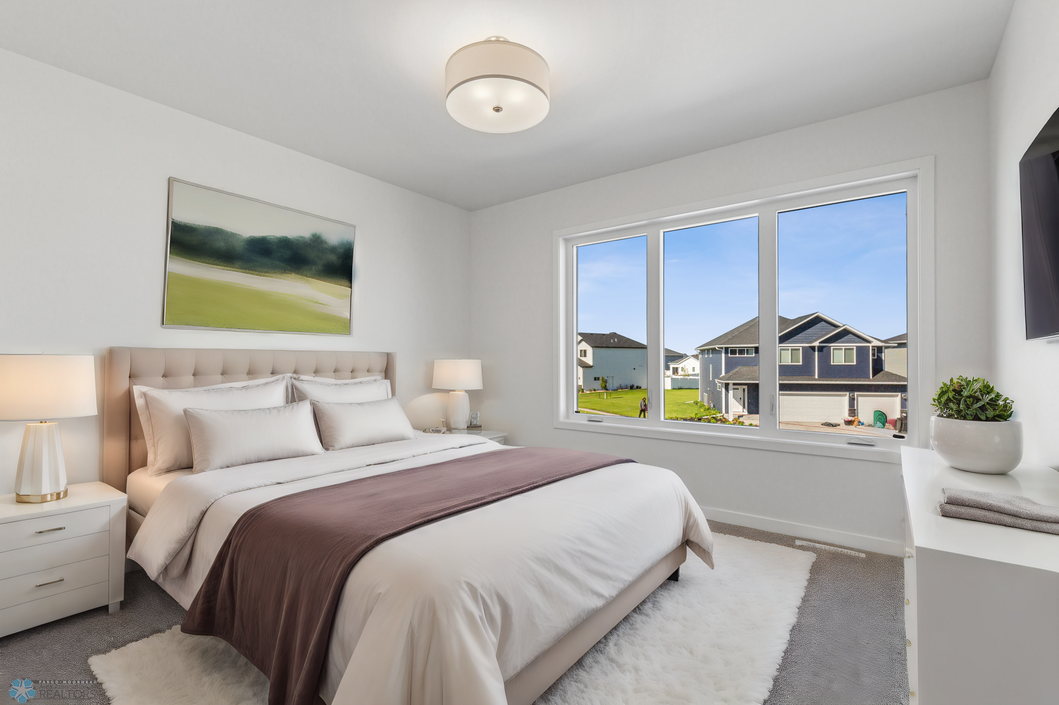 Virtually Staged Bedroom 3