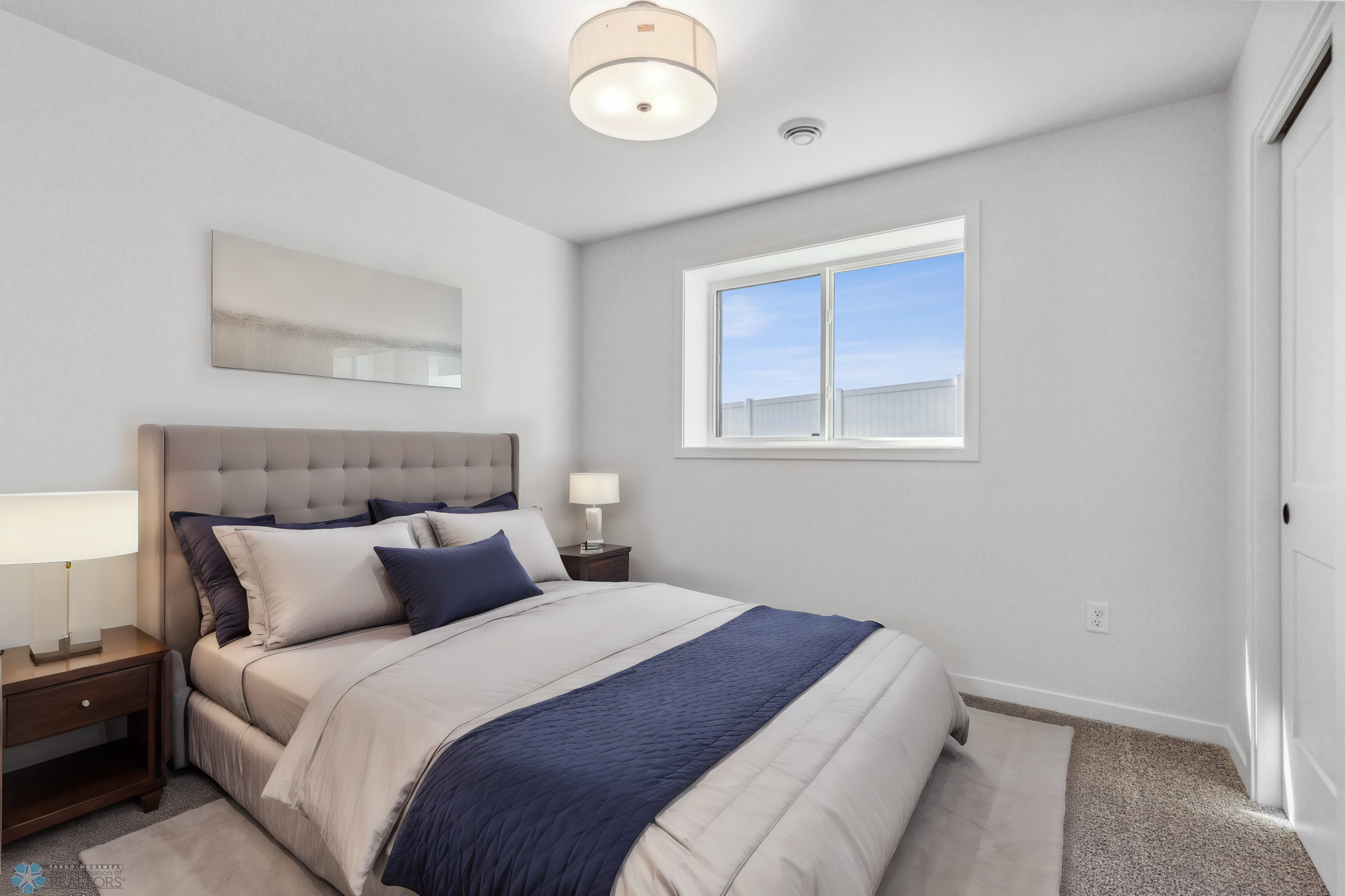 Virtually Staged Bedroom 4