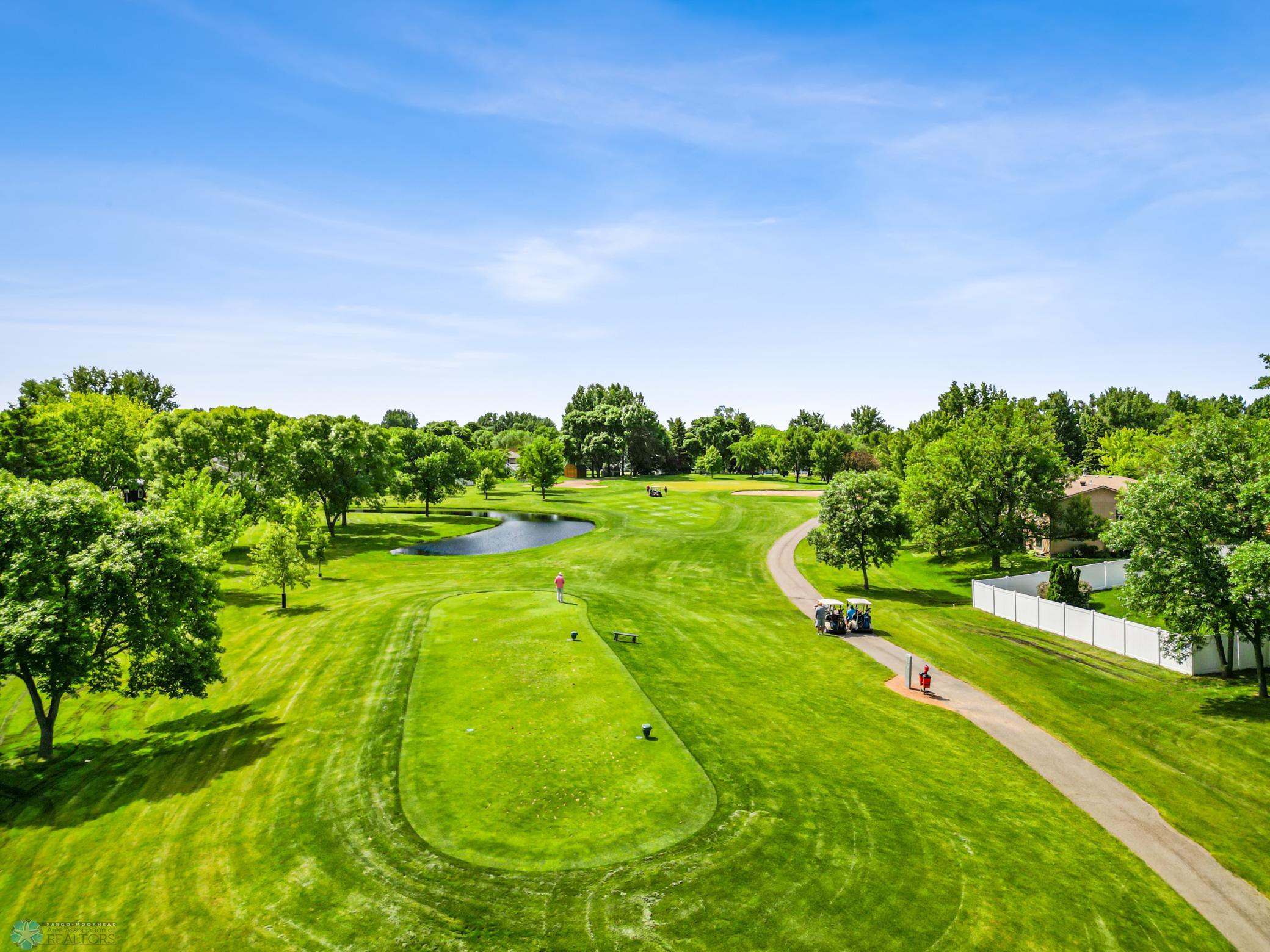 Blocks from Village Green Golf Course