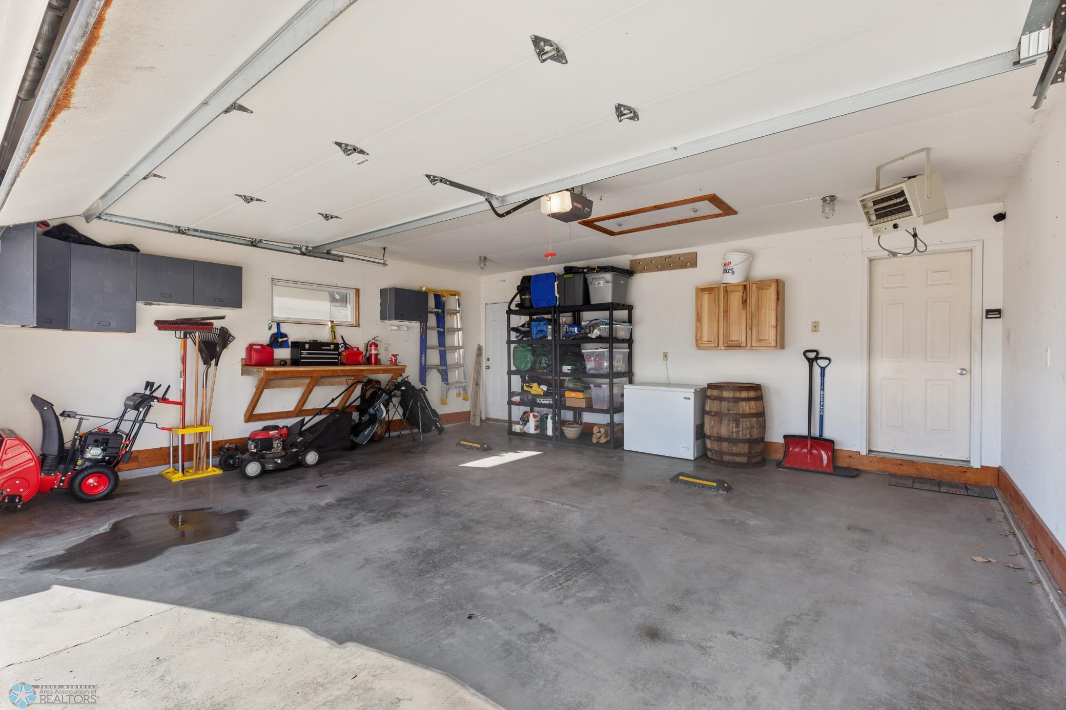 2.5 Spacious Heated Garage