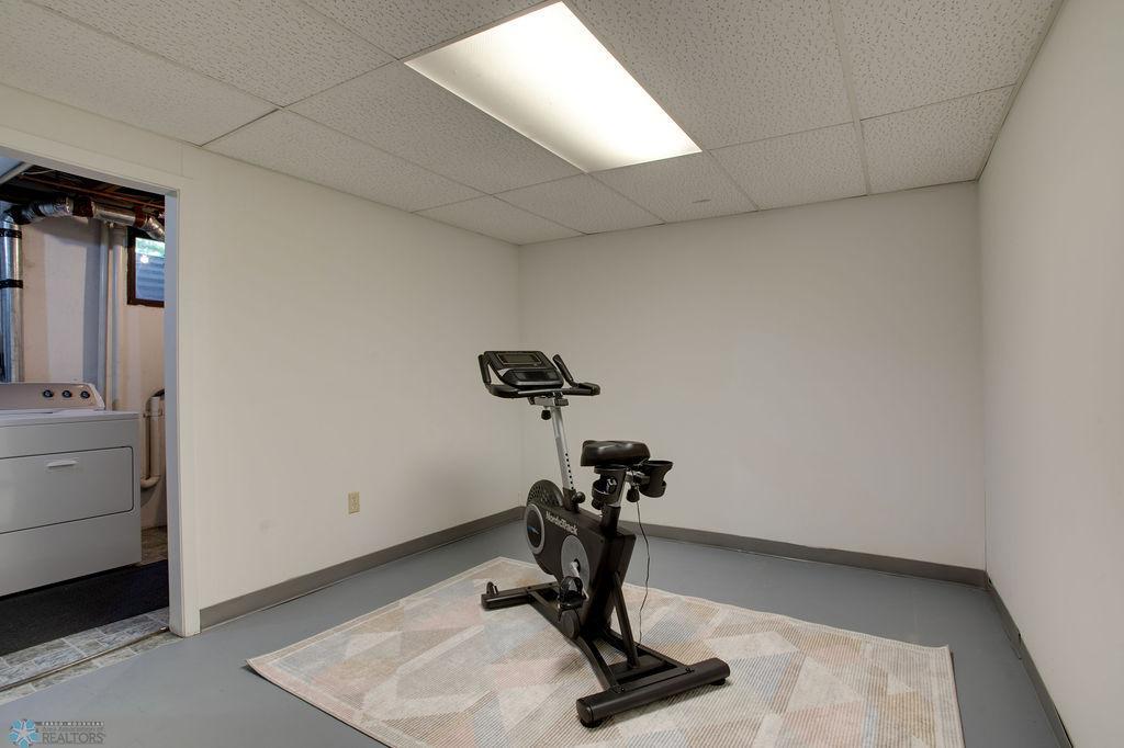 Basement flex space