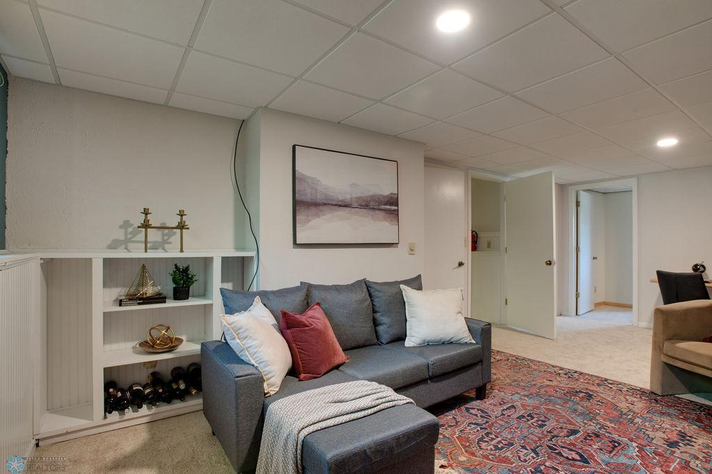 Lowe level living room