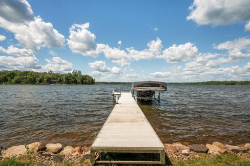 Fish right from the dock or take your boat for a spin on one of the cleanest lakes Minnesota has to offer!