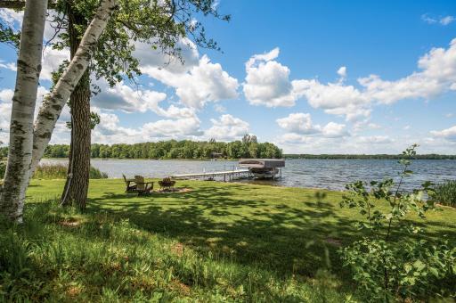 The 48 ft dock and electric boat lift are included. The boat is negotiable.