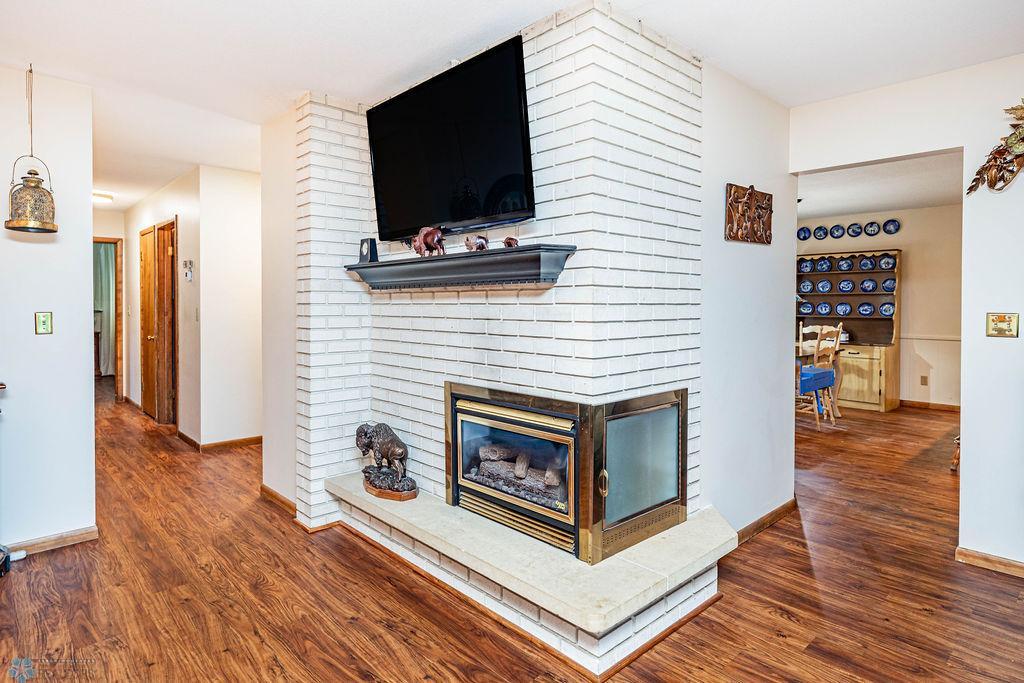 Beautiful 2 Way Gas Fireplace