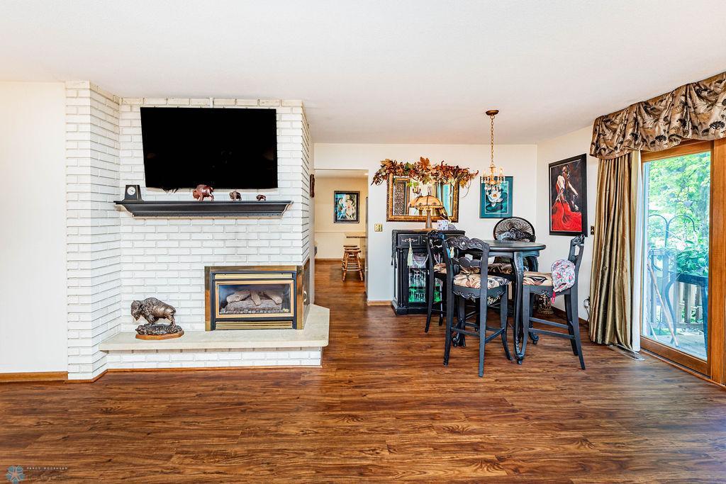 Living Room and Dining Area