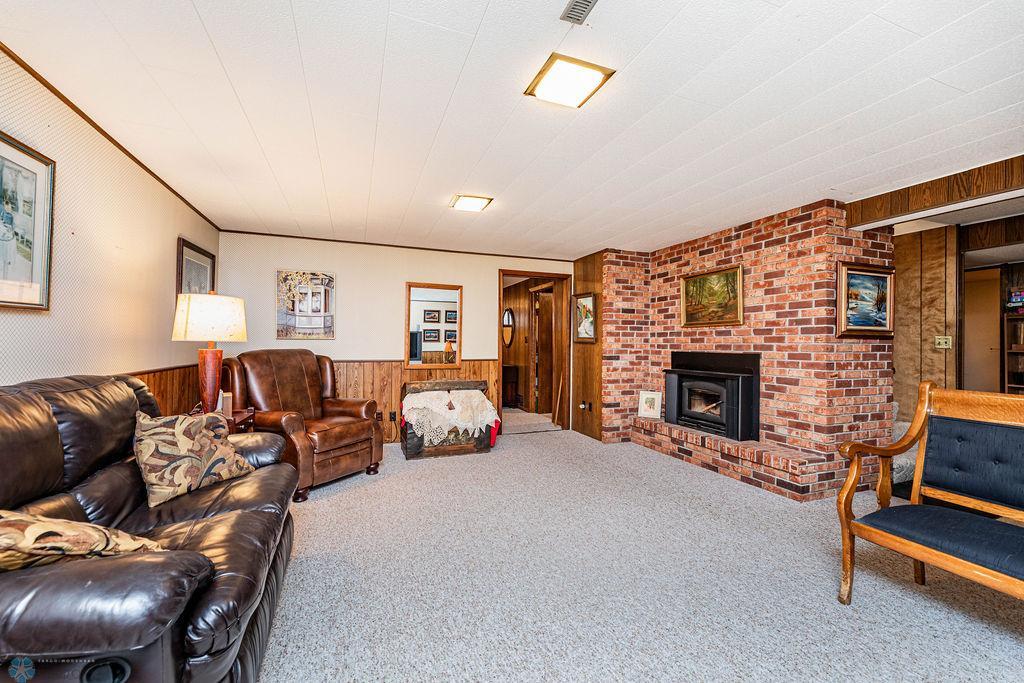 Large Basement Family Room
