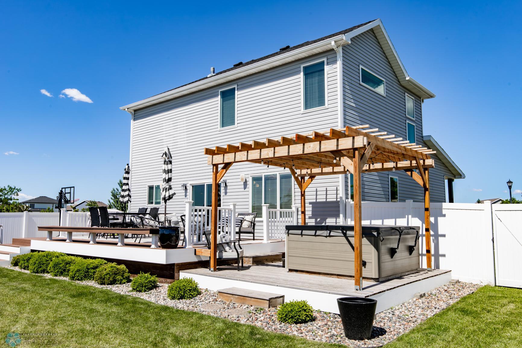 Deck + Hot Tub (Included)