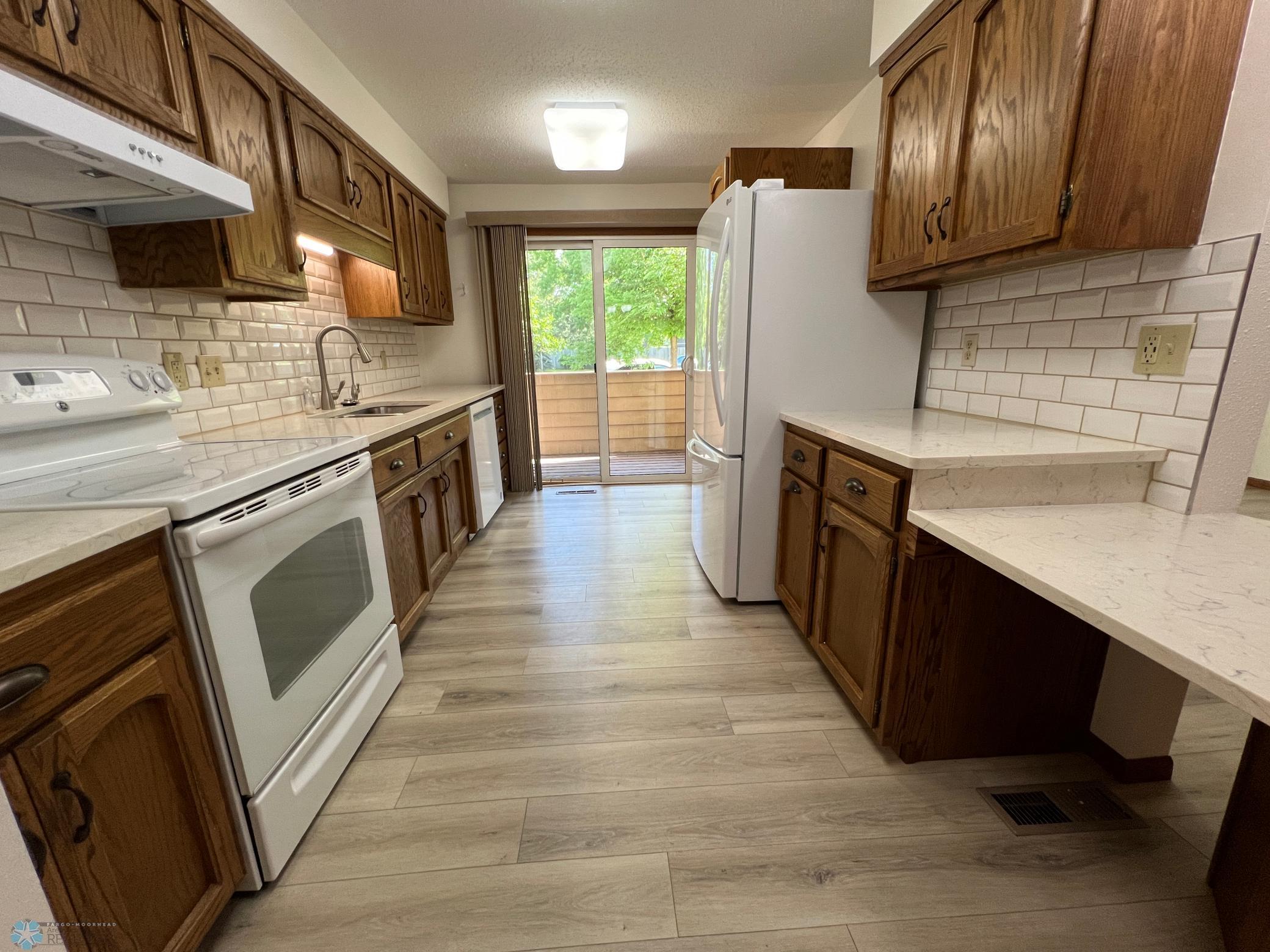 Kitchen to deck view