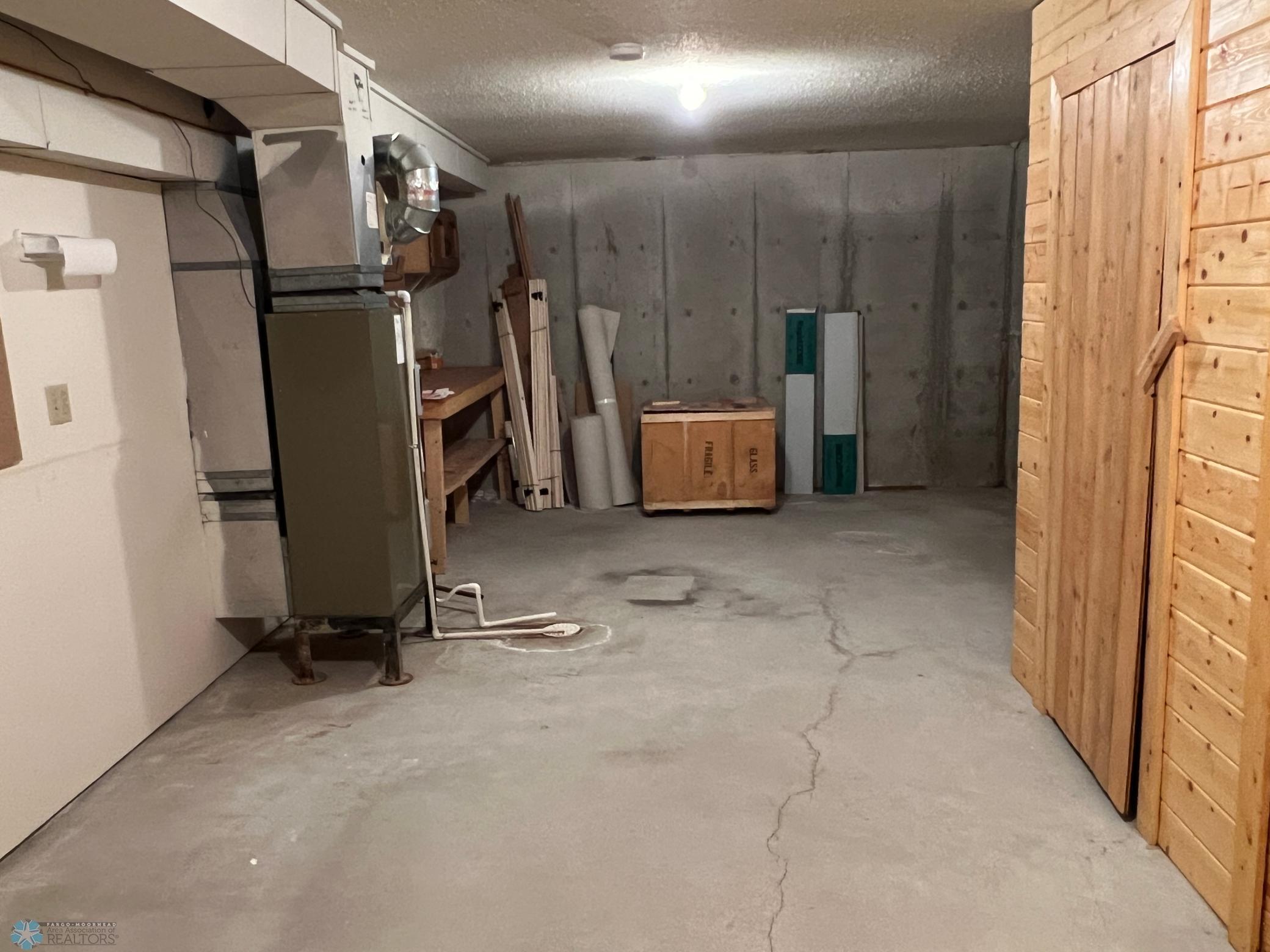 Basement storage