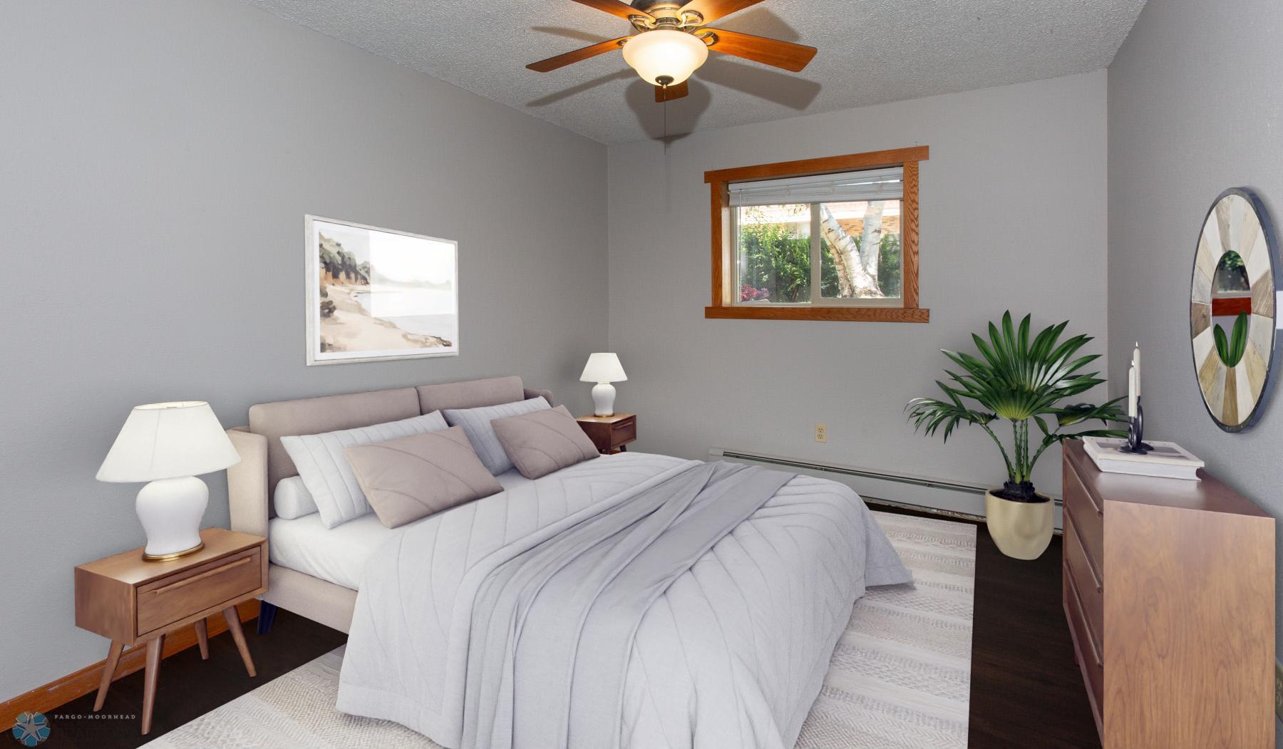 Virtually Staged - Bedroom
