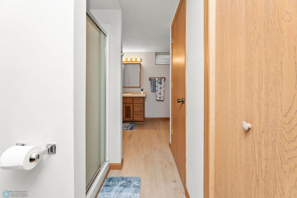 3/4 bath in basement