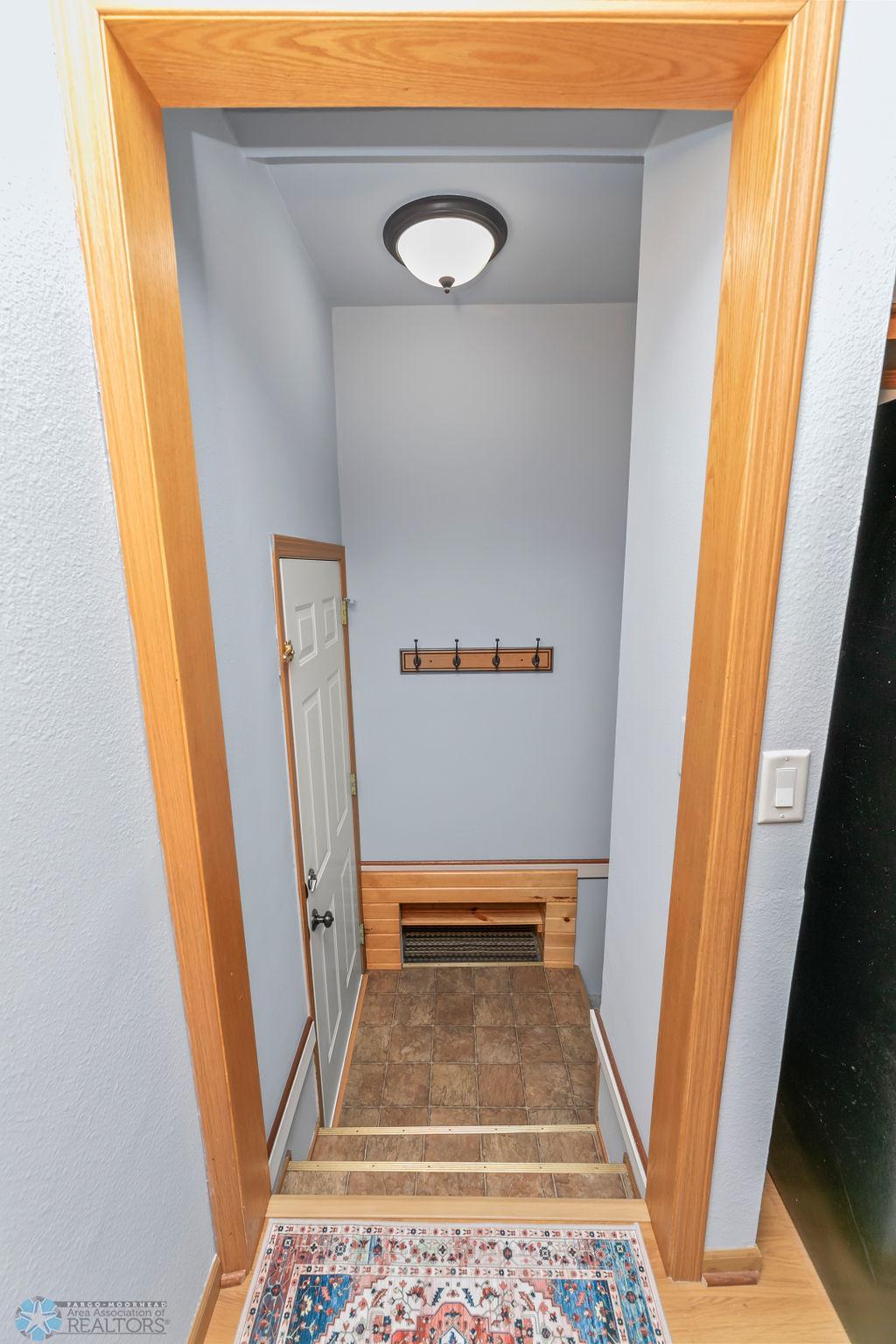 Garage entry