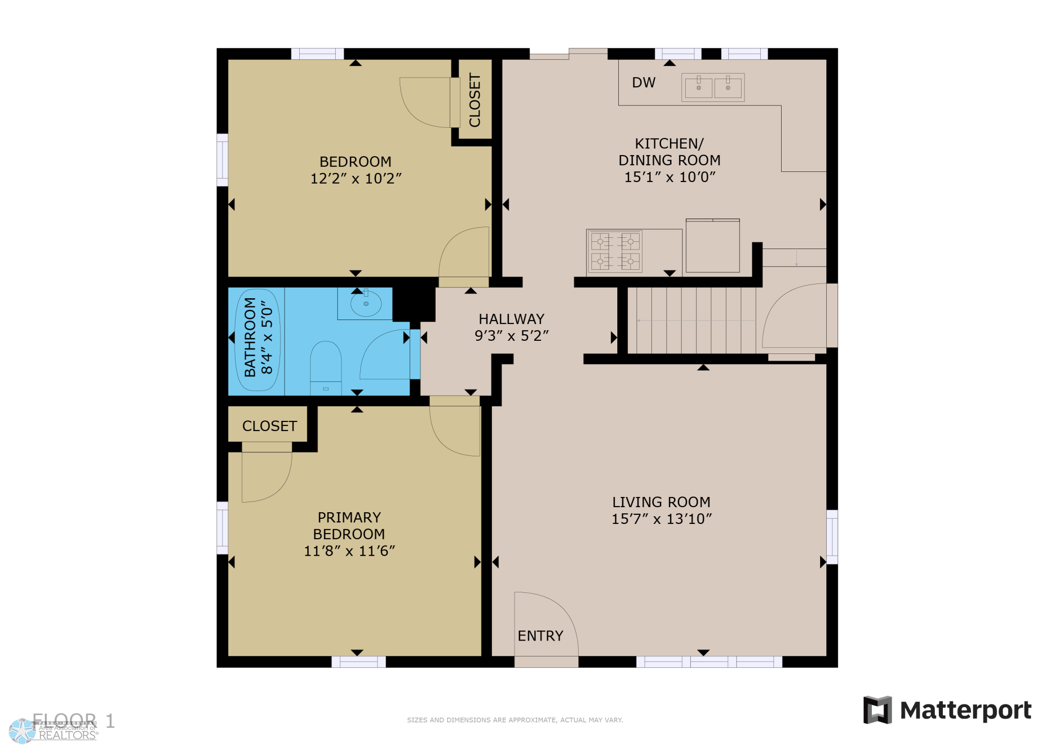 Floor plan - Main level