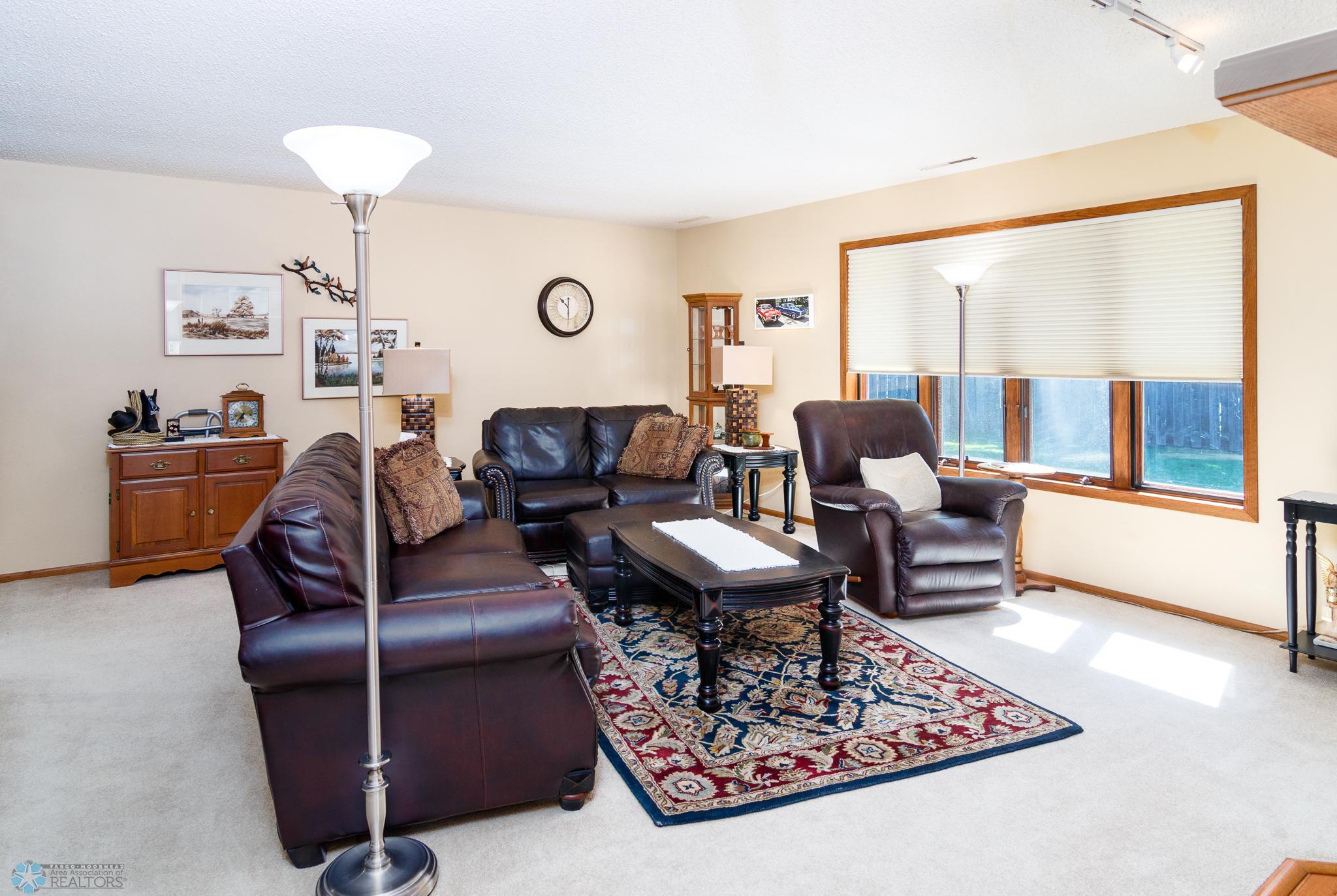 spacious living room