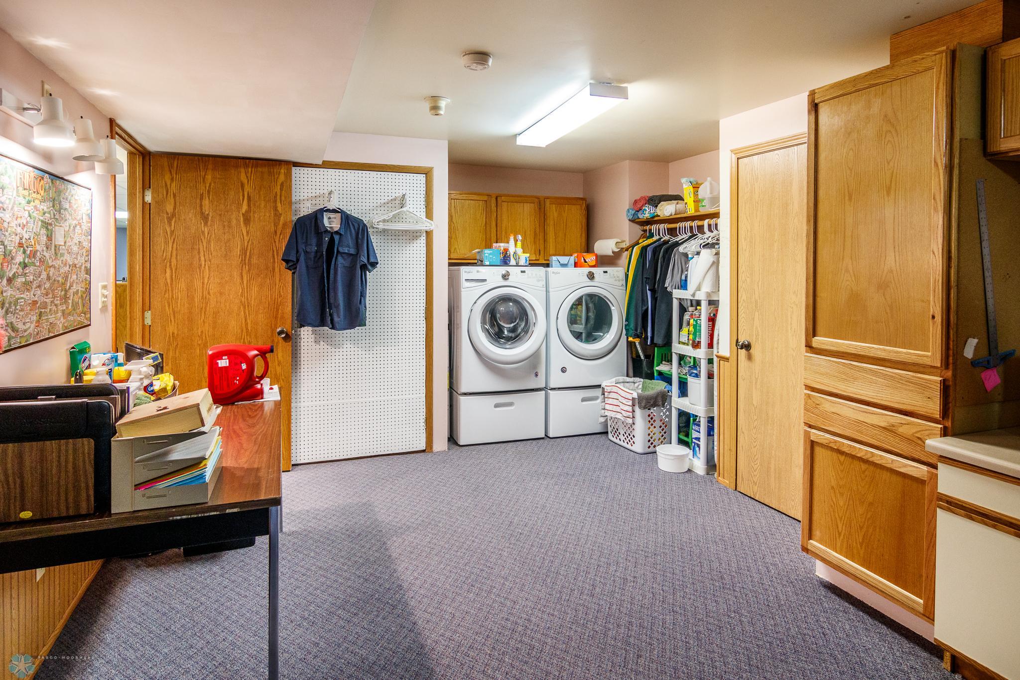laundry area