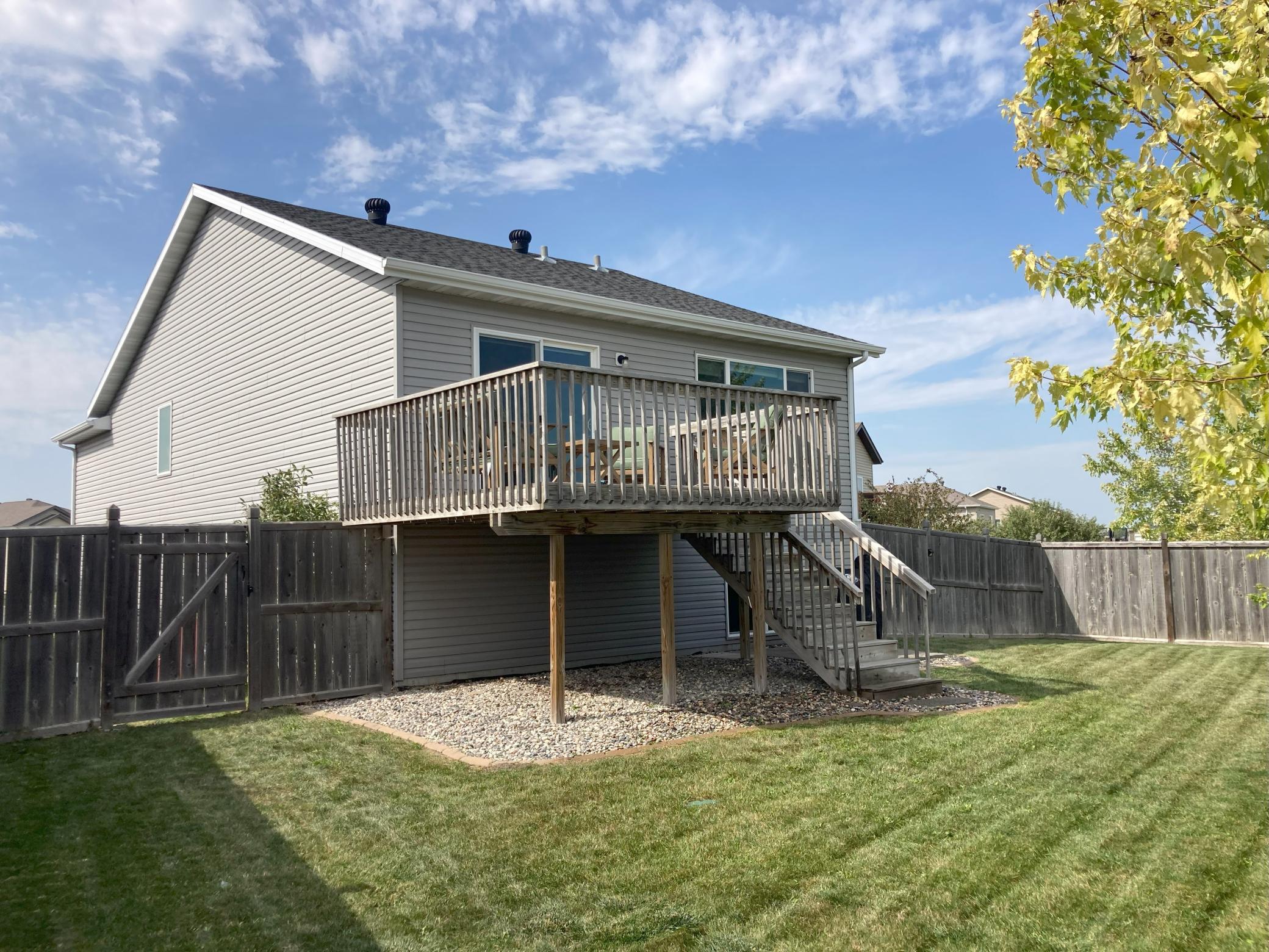 Back deck