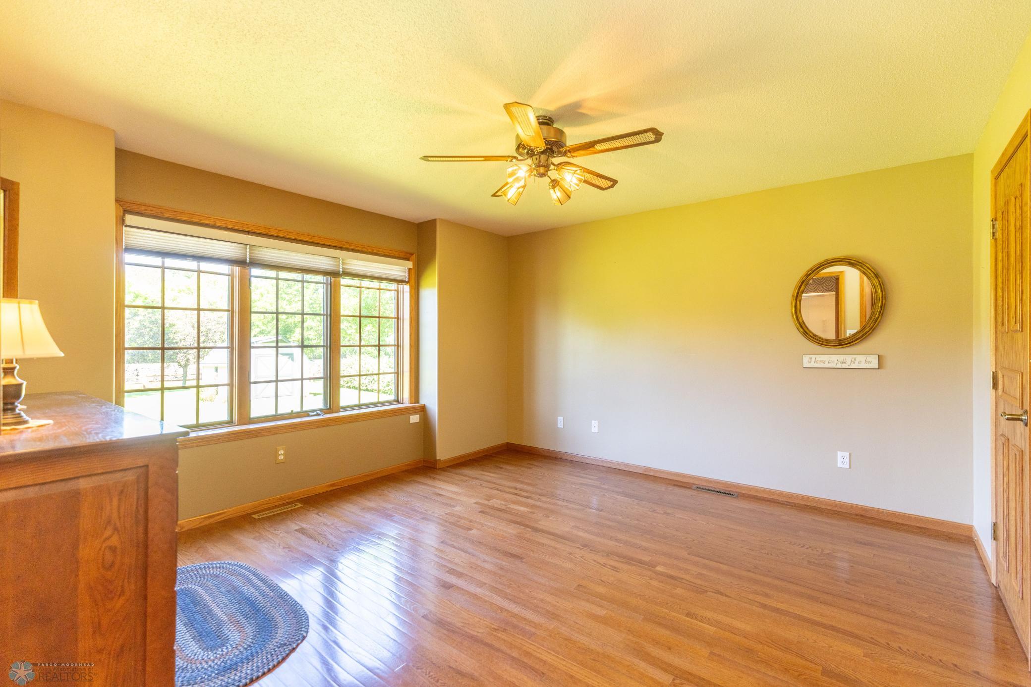 main floor primary suite