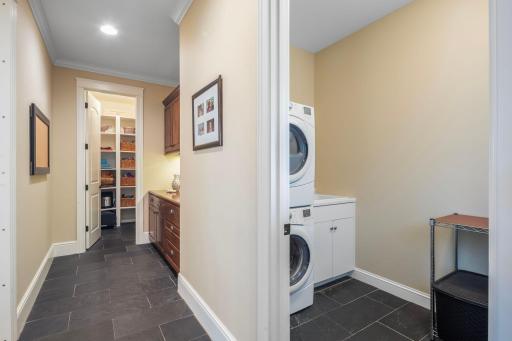 Main Floor Laundry and Mud Room Area