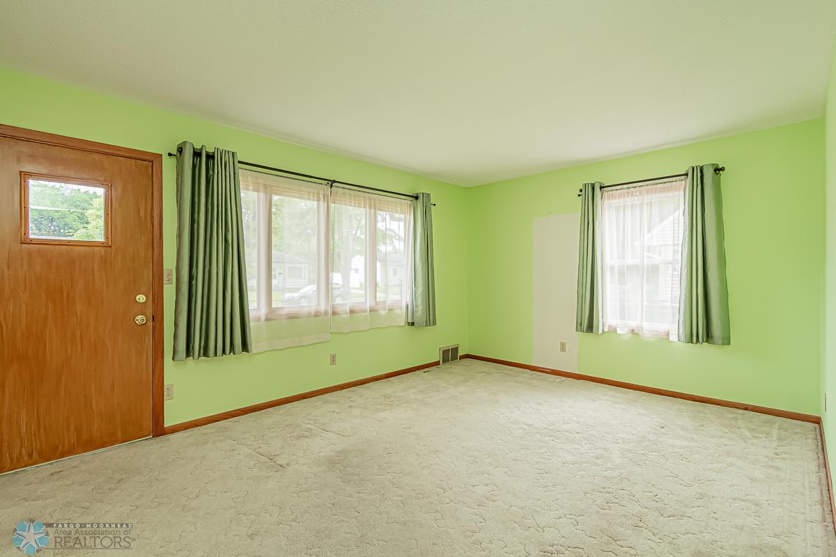 Living Room with newer windows