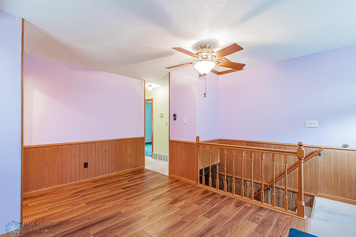 Dining Area with laminate flooring