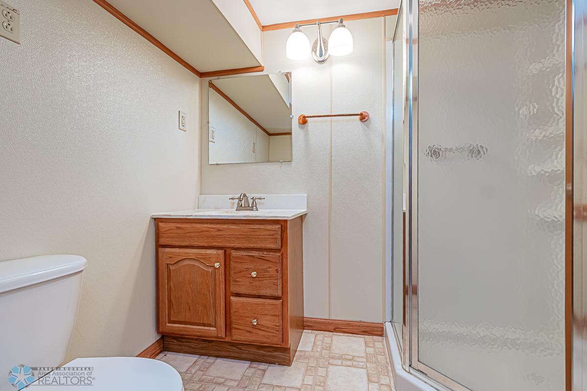 3/4 Bath in Basement