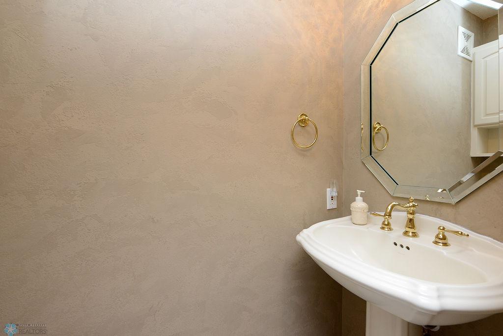 Main floor half bath