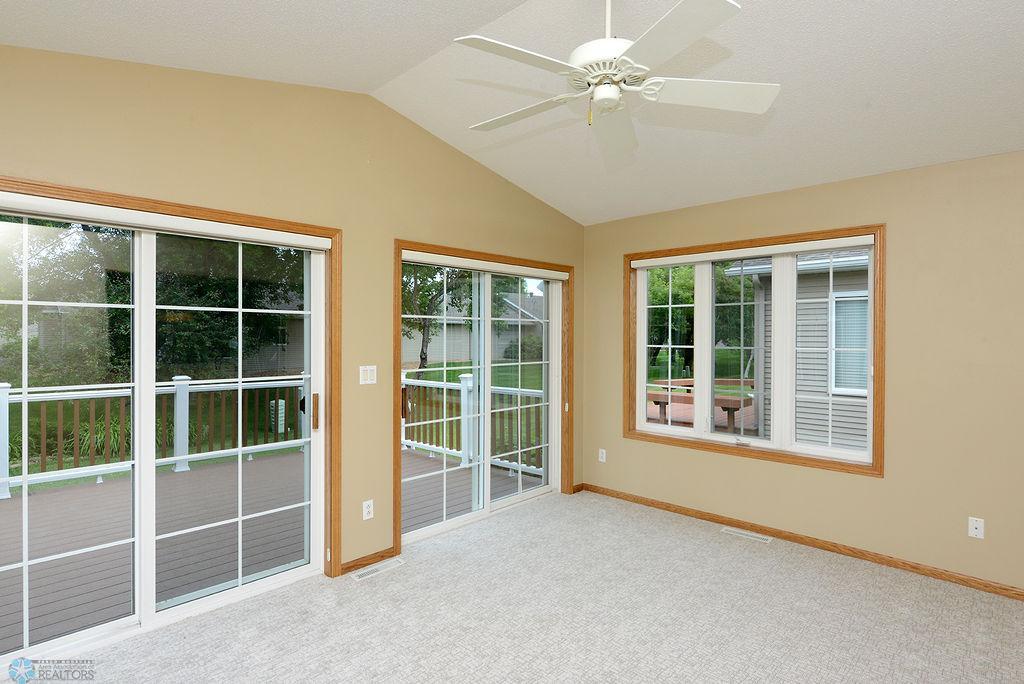 Double Patio Doors to Deck