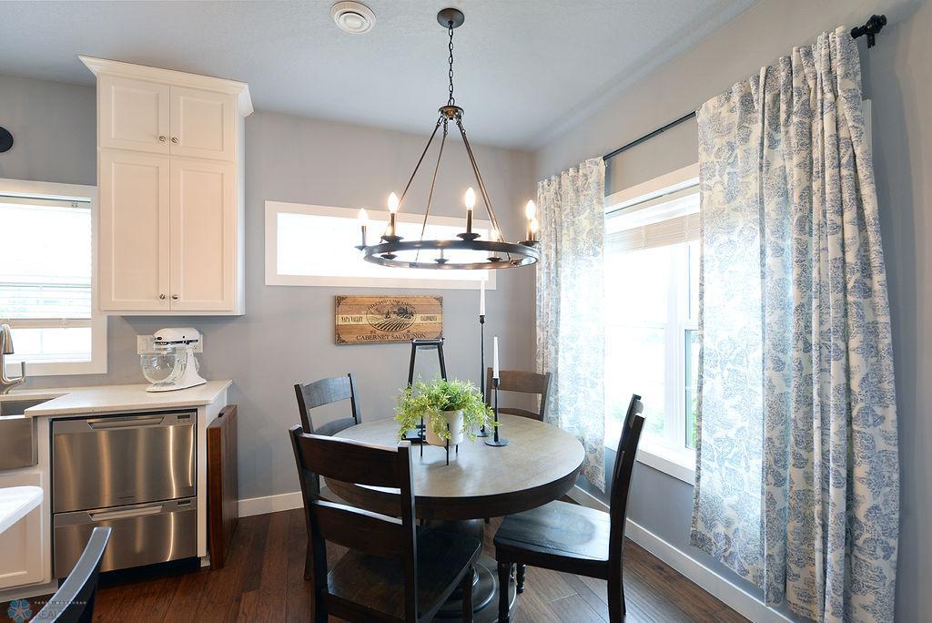 Quaint Corner Dining Area