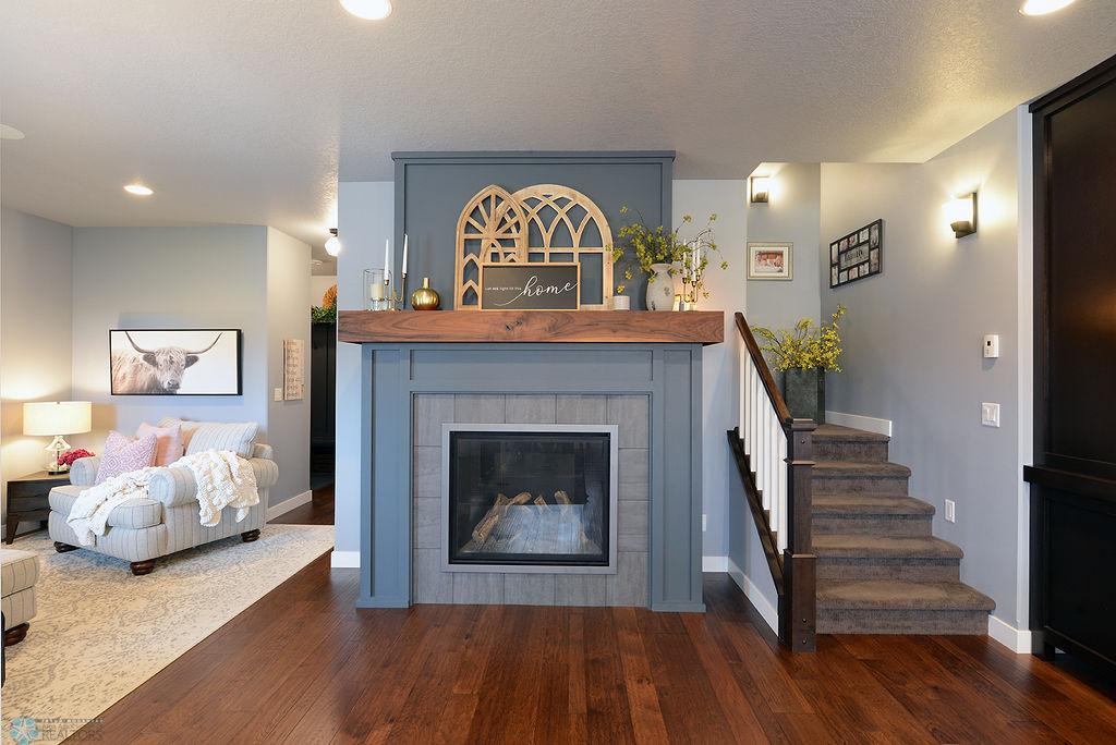 Gorgeous Custom Fireplace