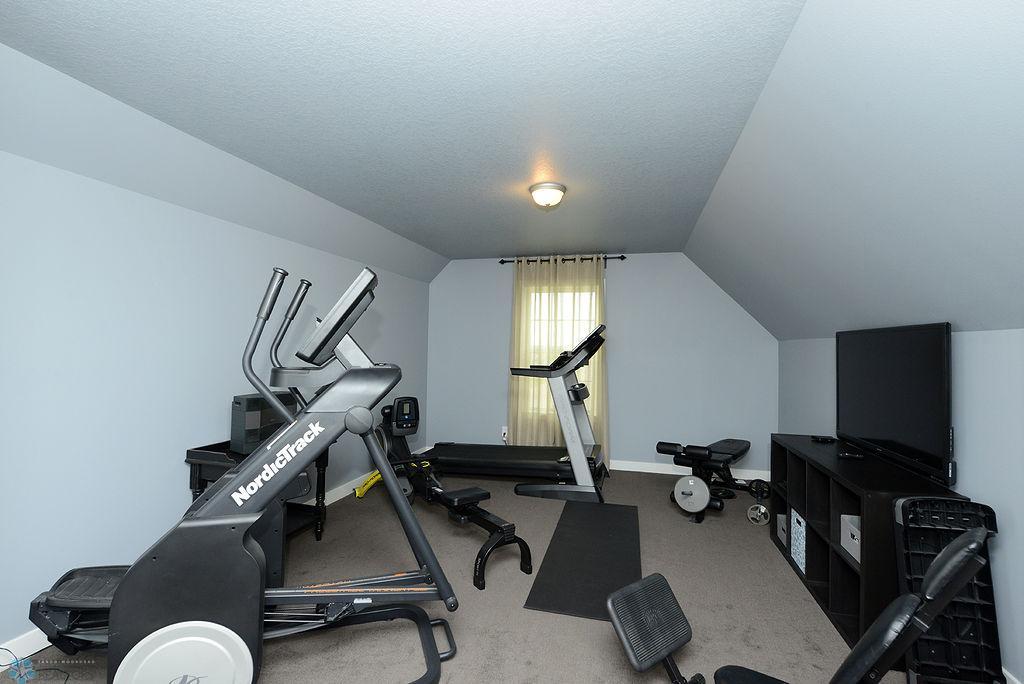 Third Upper Bedroom With Double Closets