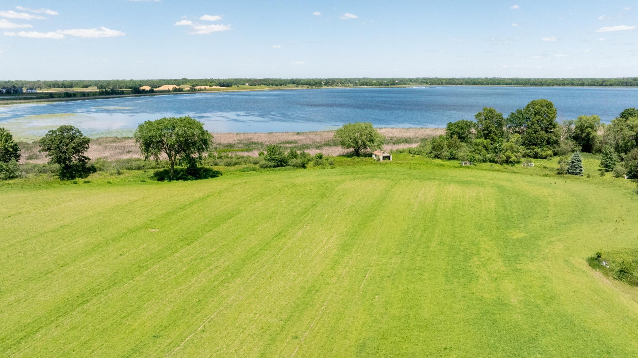 The front of the property looking over the lake
