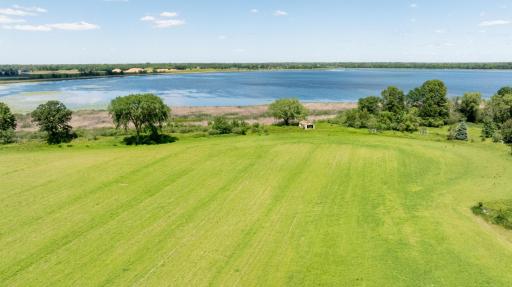 The front of the property looking over the lake