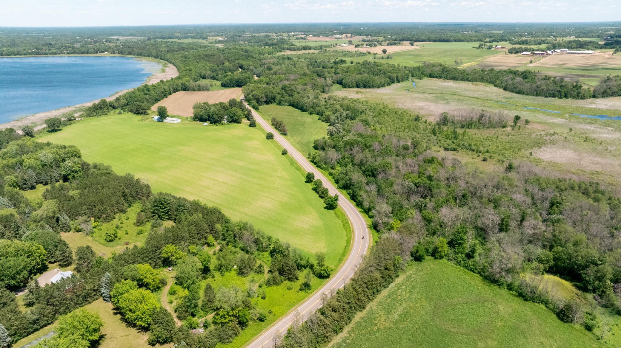 looking over the property from the Southwest.