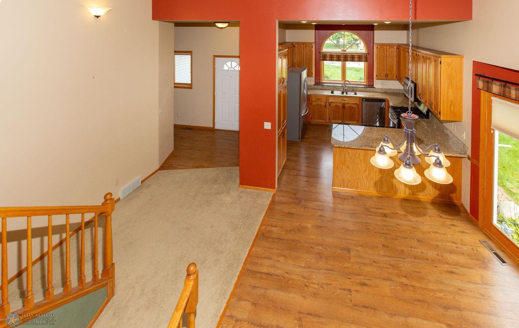 Dining Room, Foyer & Kitchen