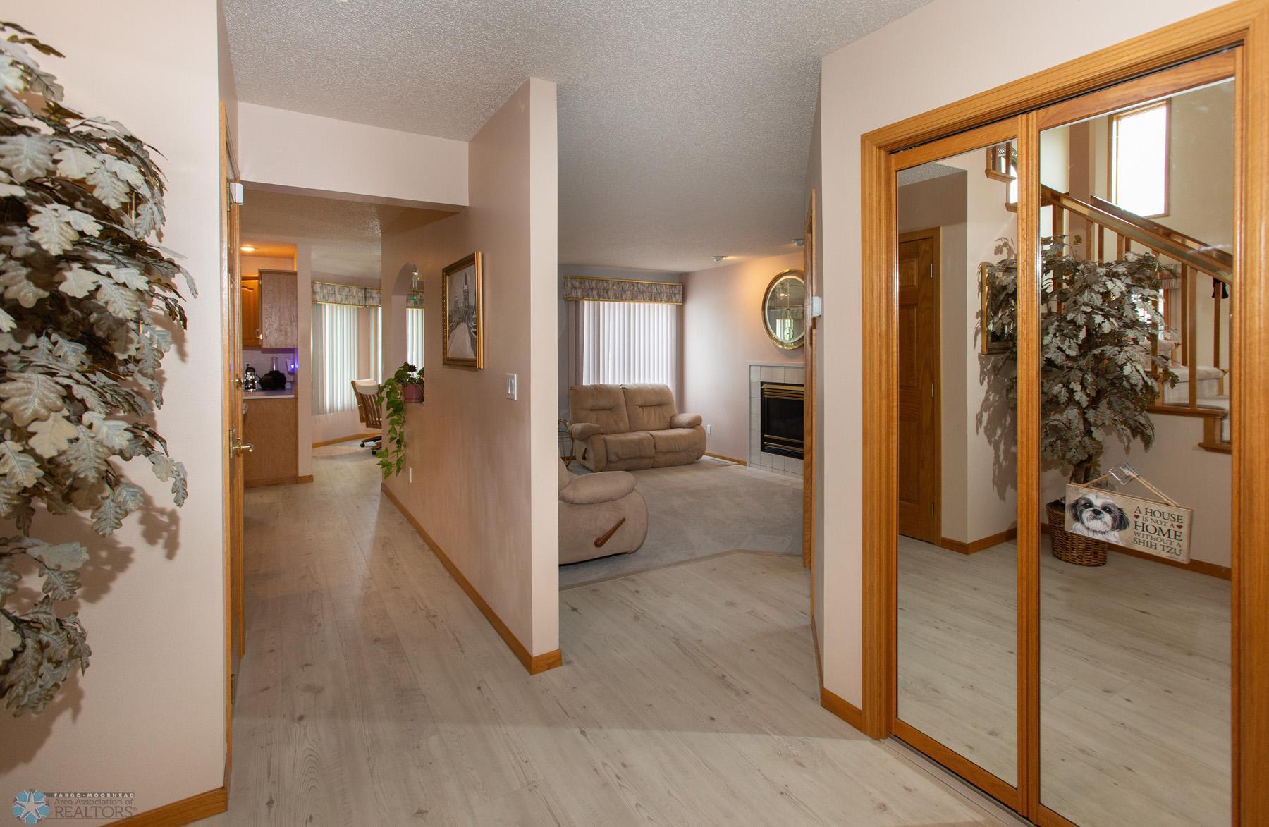 View looking towards Kitchen & Family Room