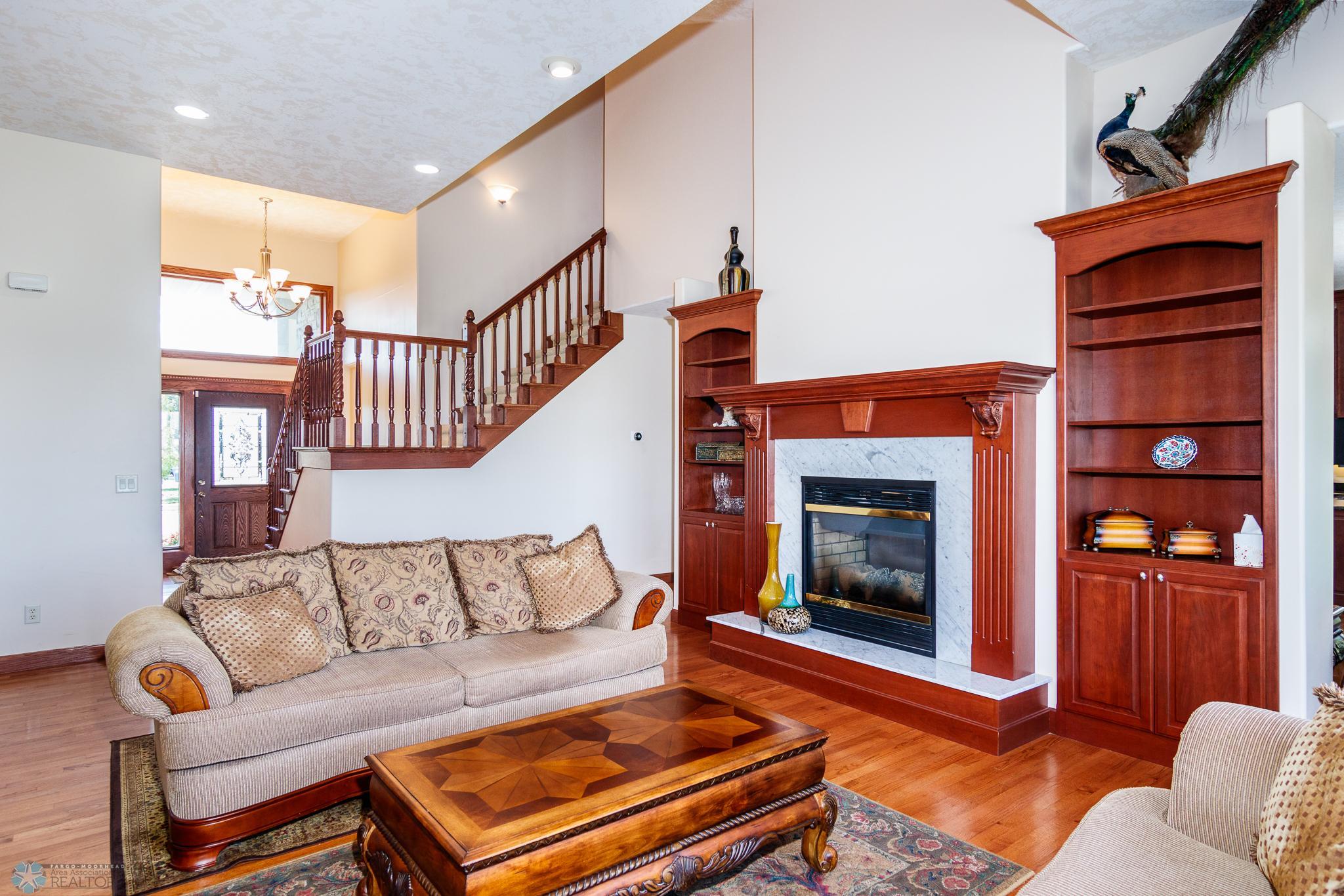 Living Room with Gas Fireplace
