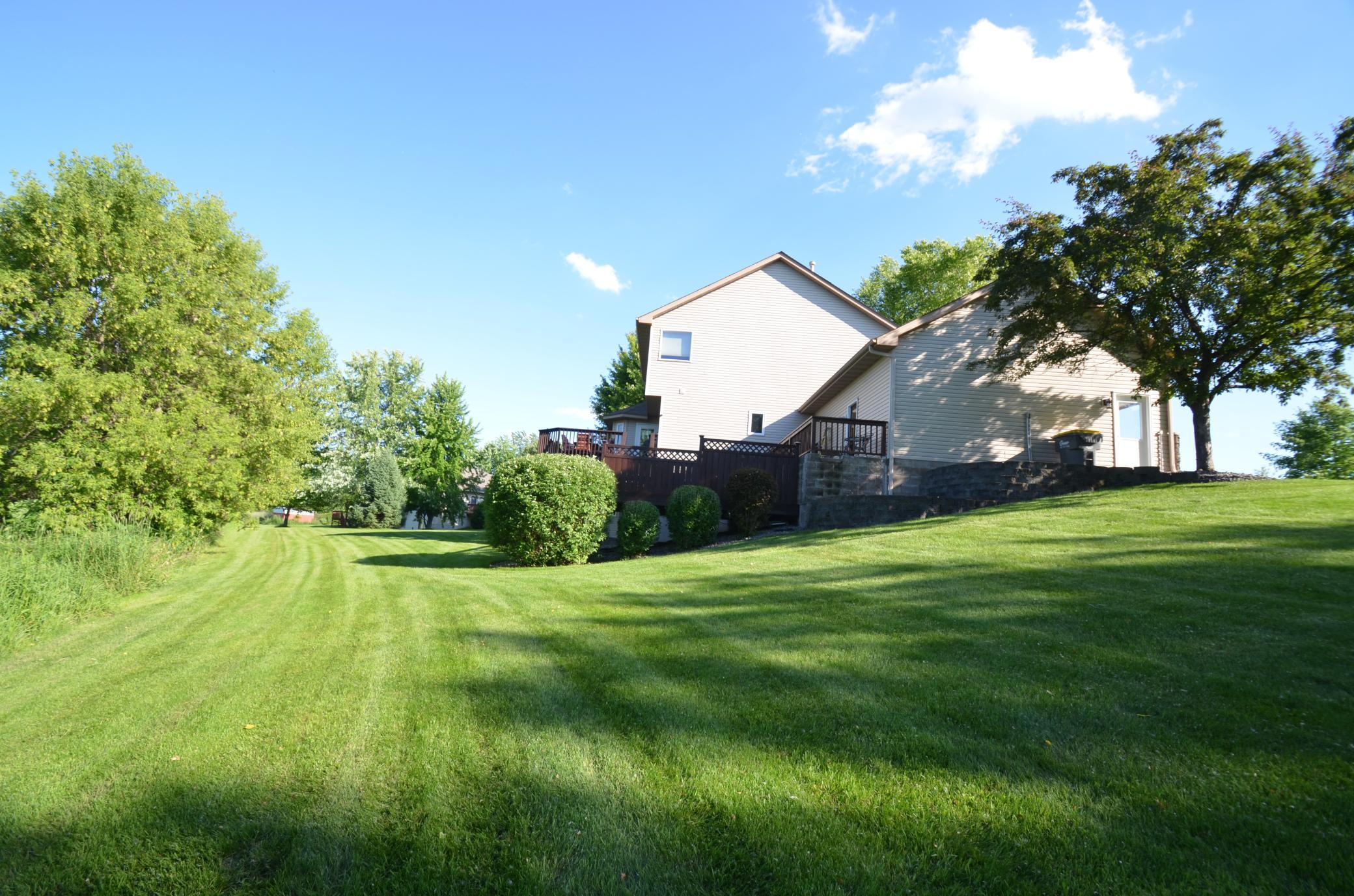 The firepit proximity to the home.