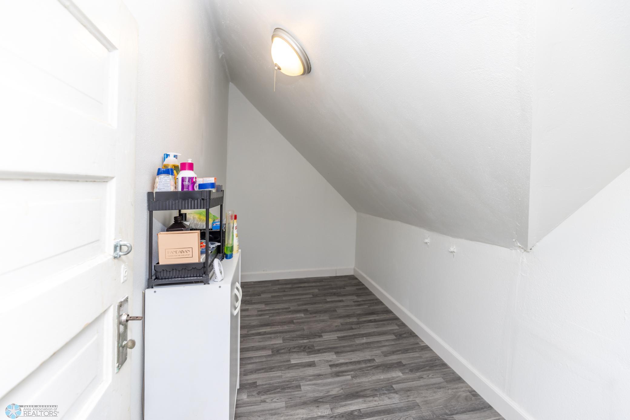 Storage- upper level bathroom