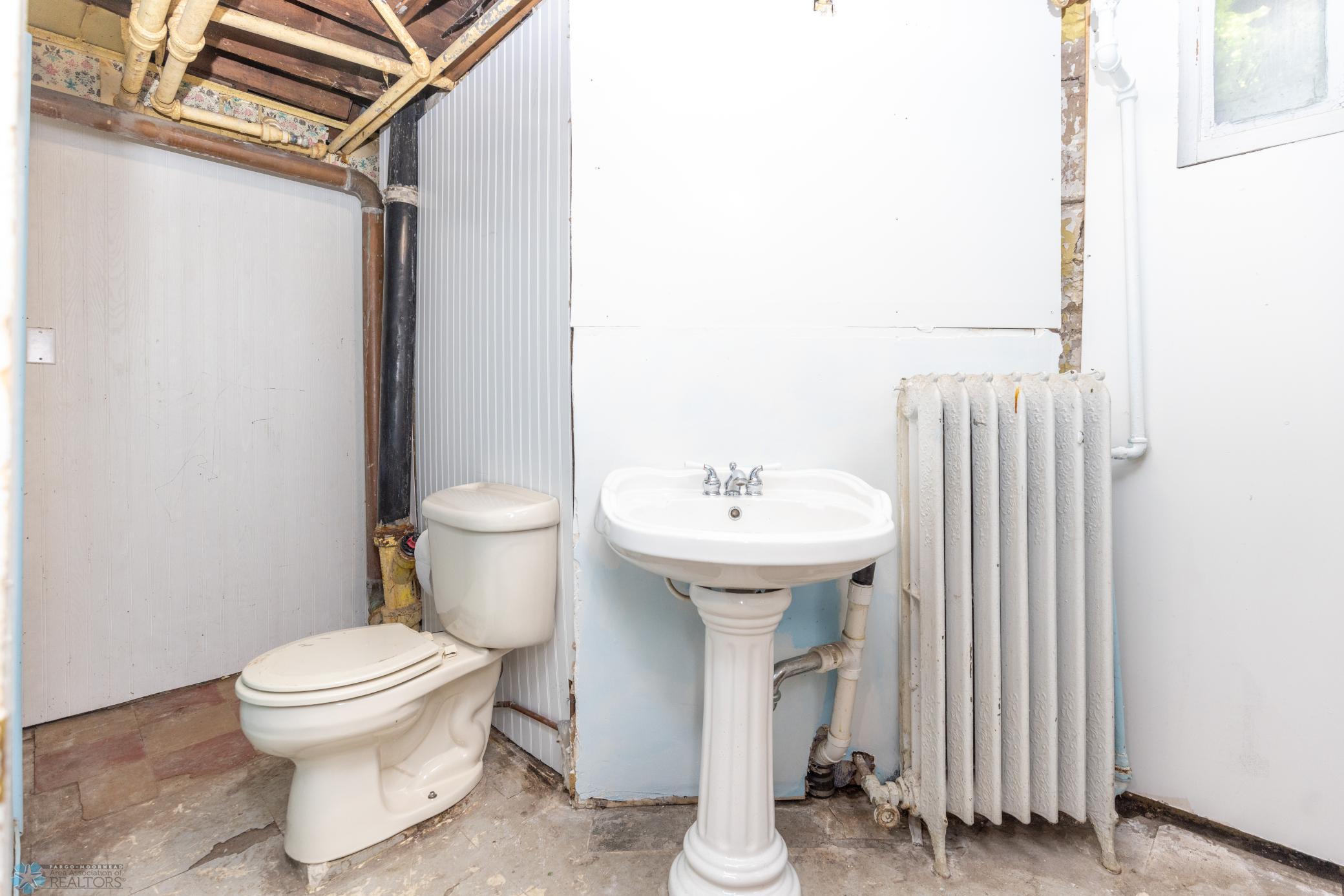 Half-bath - basement
