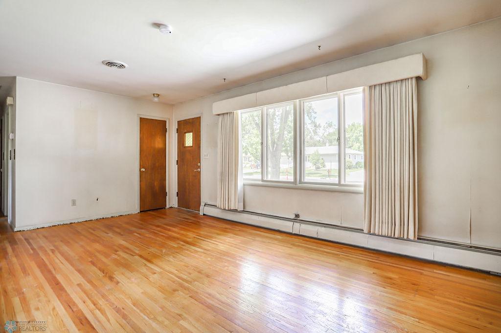 Lots of natural light in living room