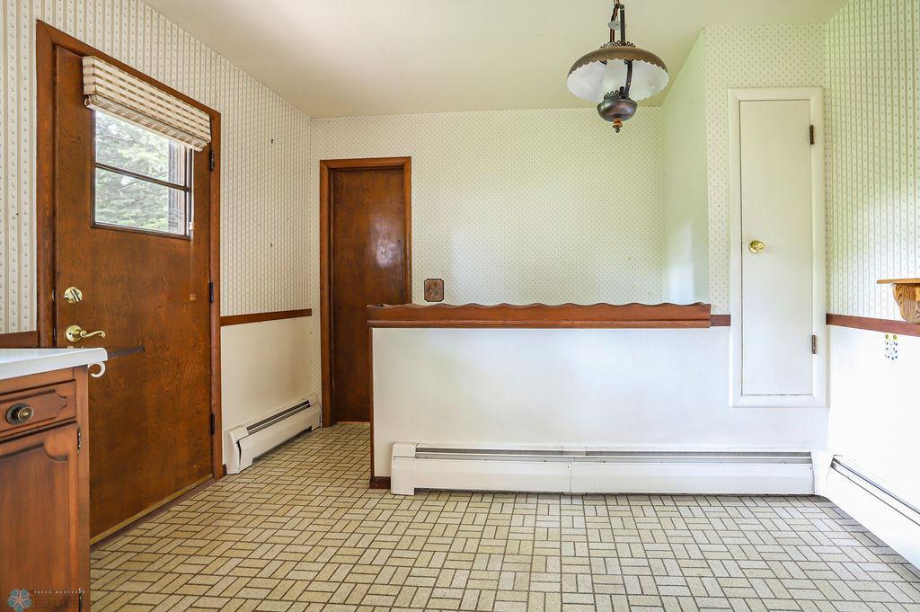 Door on left leads to backyard