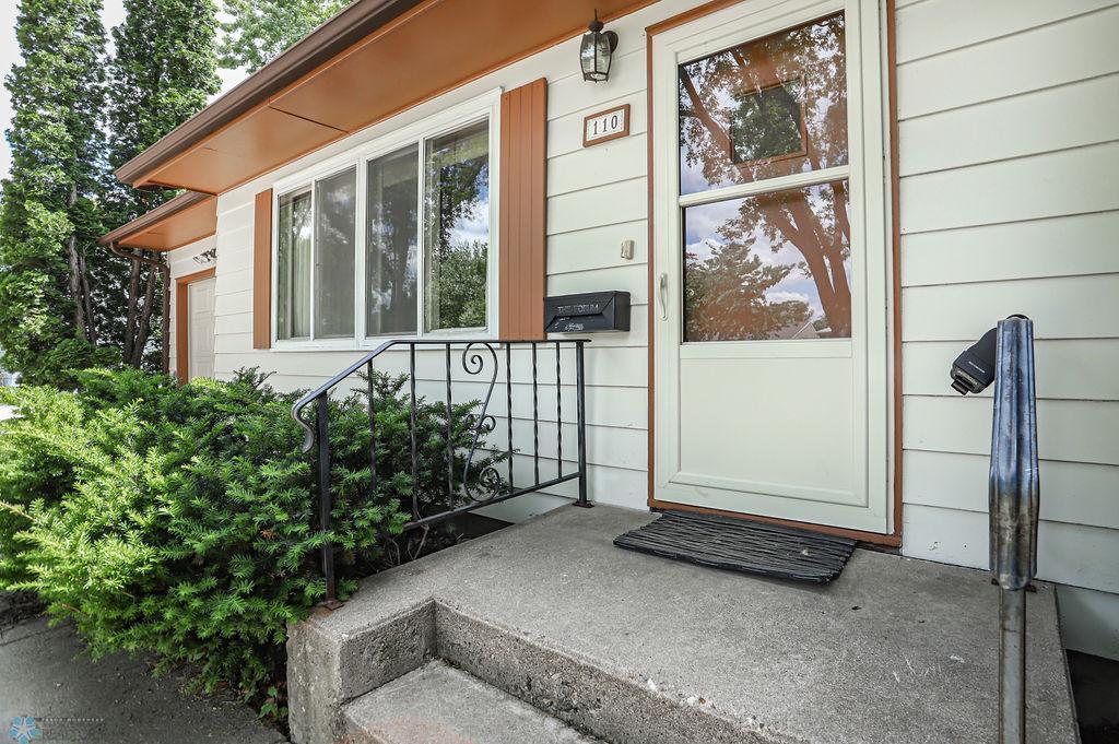 Front exterior recently painted
