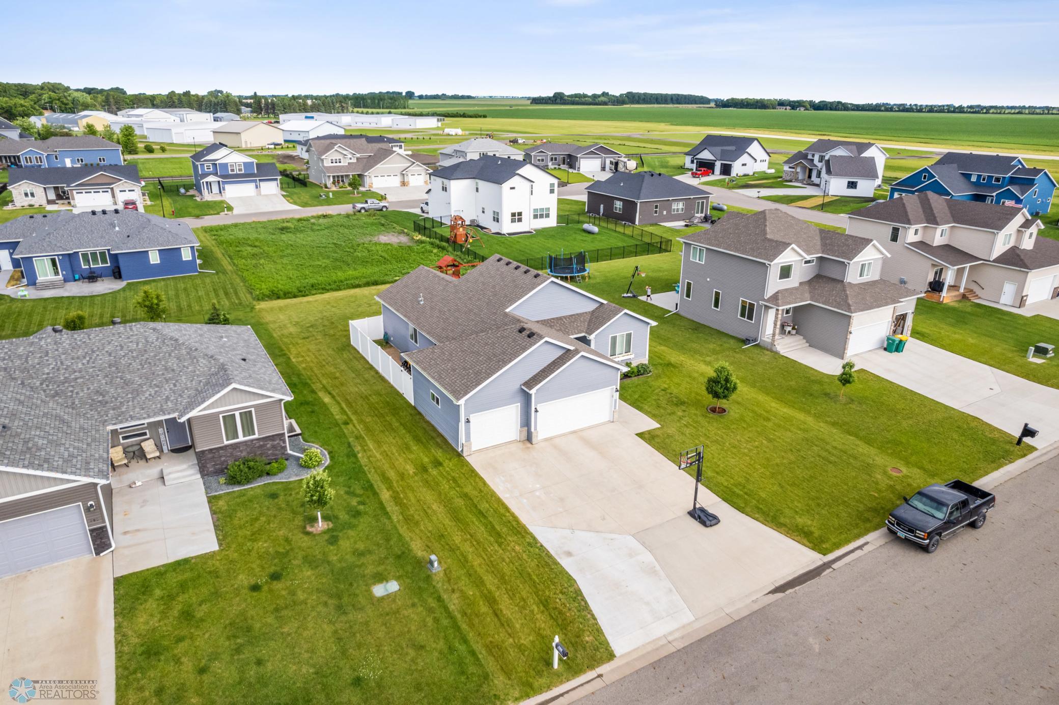 Aerial View, front of home