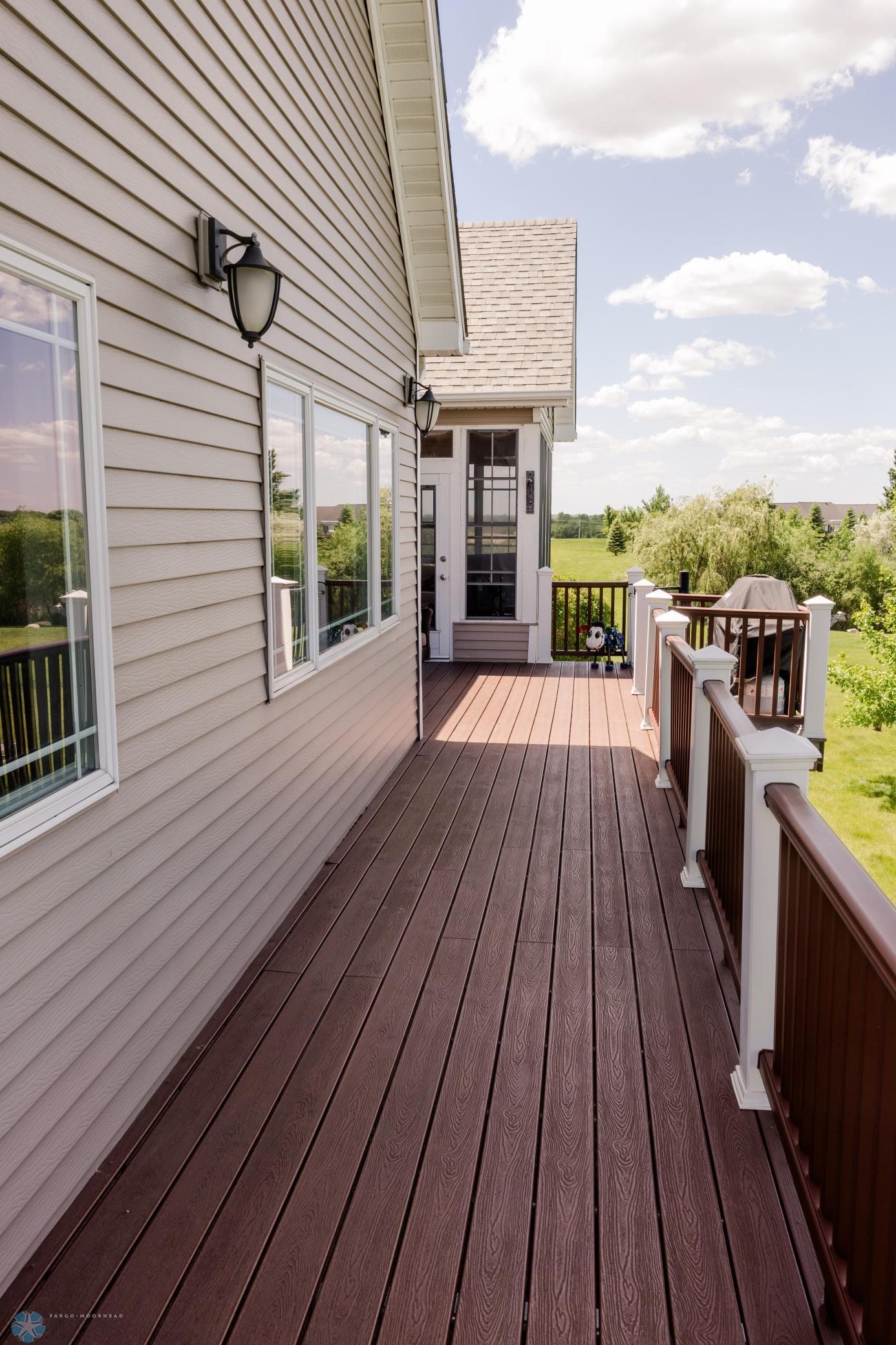 Deck with great views