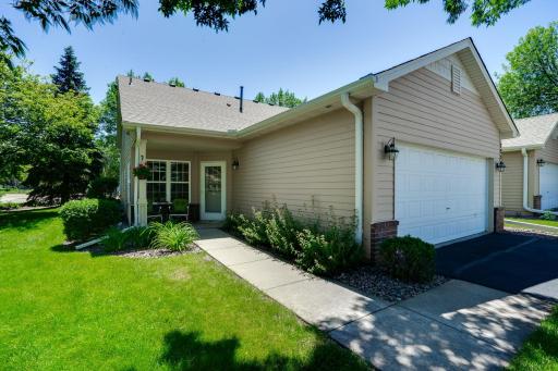 Convenient and private back entrance with guest parking just steps away
