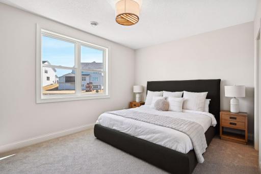Lower-Level Bedroom #3 *photo of like home