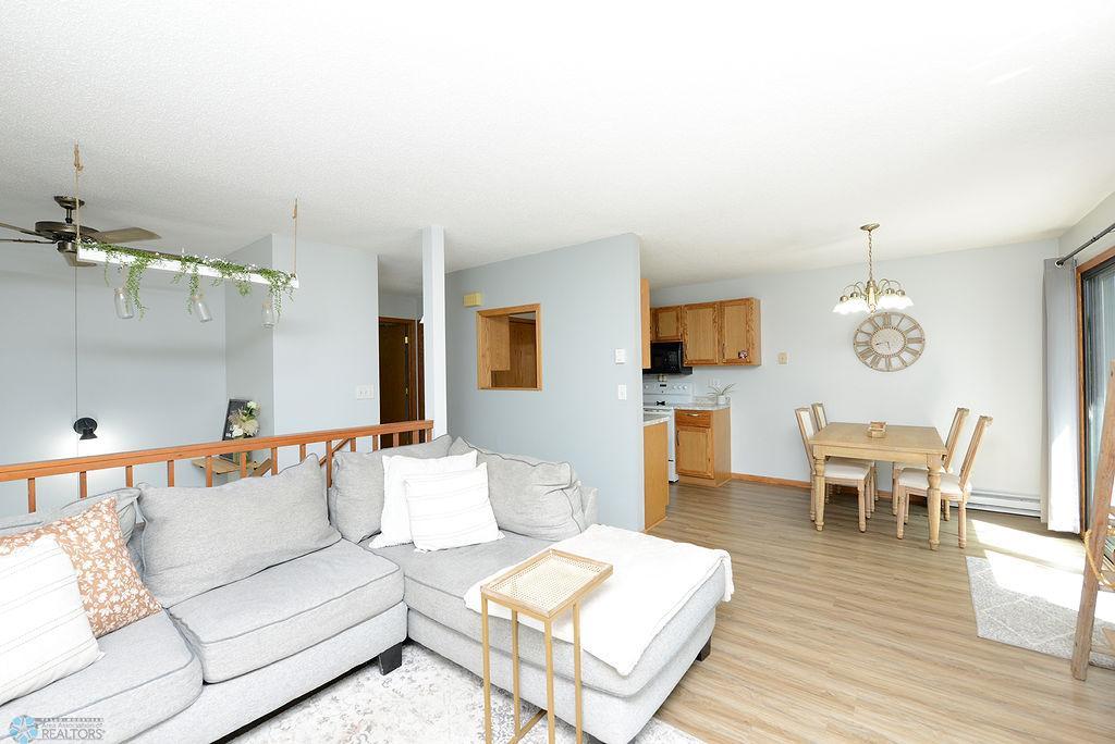 Open To Dining and Kitchen